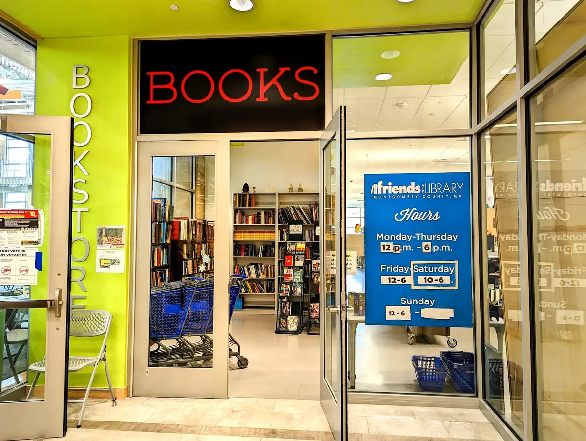 Friends of the Library Bookstore, Montgomery County (Wheaton) in Wheaton, MD