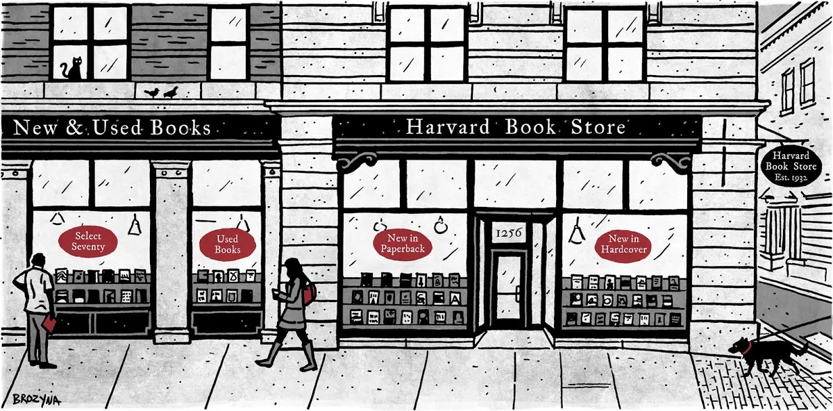Harvard Book Store in Cambridge, MA