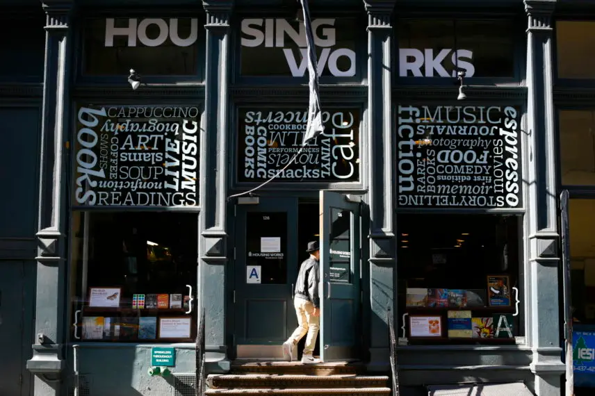 Housing Works Bookstore in New York, NY