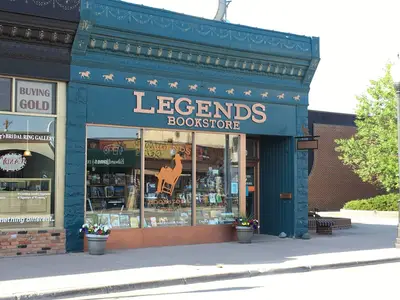 Legends Bookstore in Cody, WY