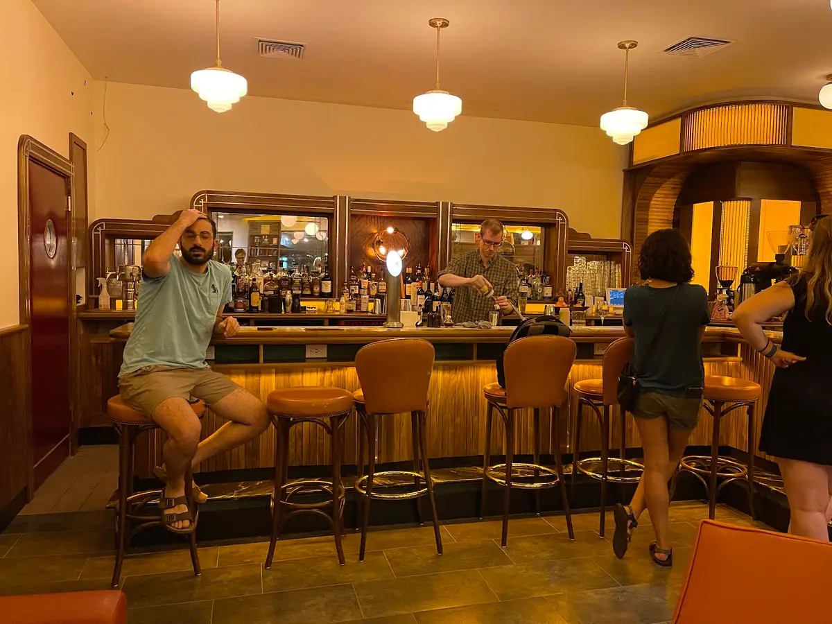 Leopold's Books Bar Caffe in Madison, WI