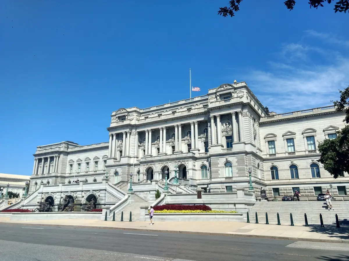 Library of Congress in Washington, DC