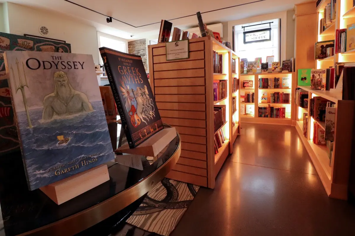 Odyssey Bookstore in Ithaca, NY