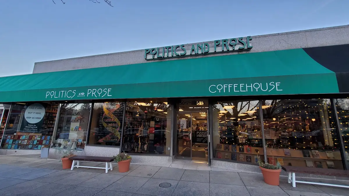 Politics and Prose Bookstore in Washington, DC