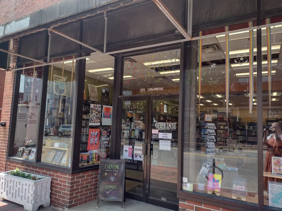 PRINT: A Bookstore in Portland, ME