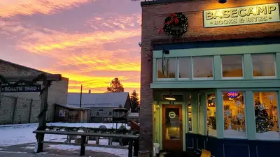 Basecamp Books & Bites in Roslyn, WA