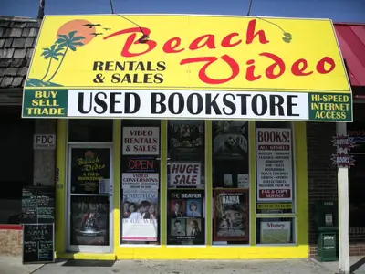 Beach Bookshop & Video in North Myrtle Beach, SC