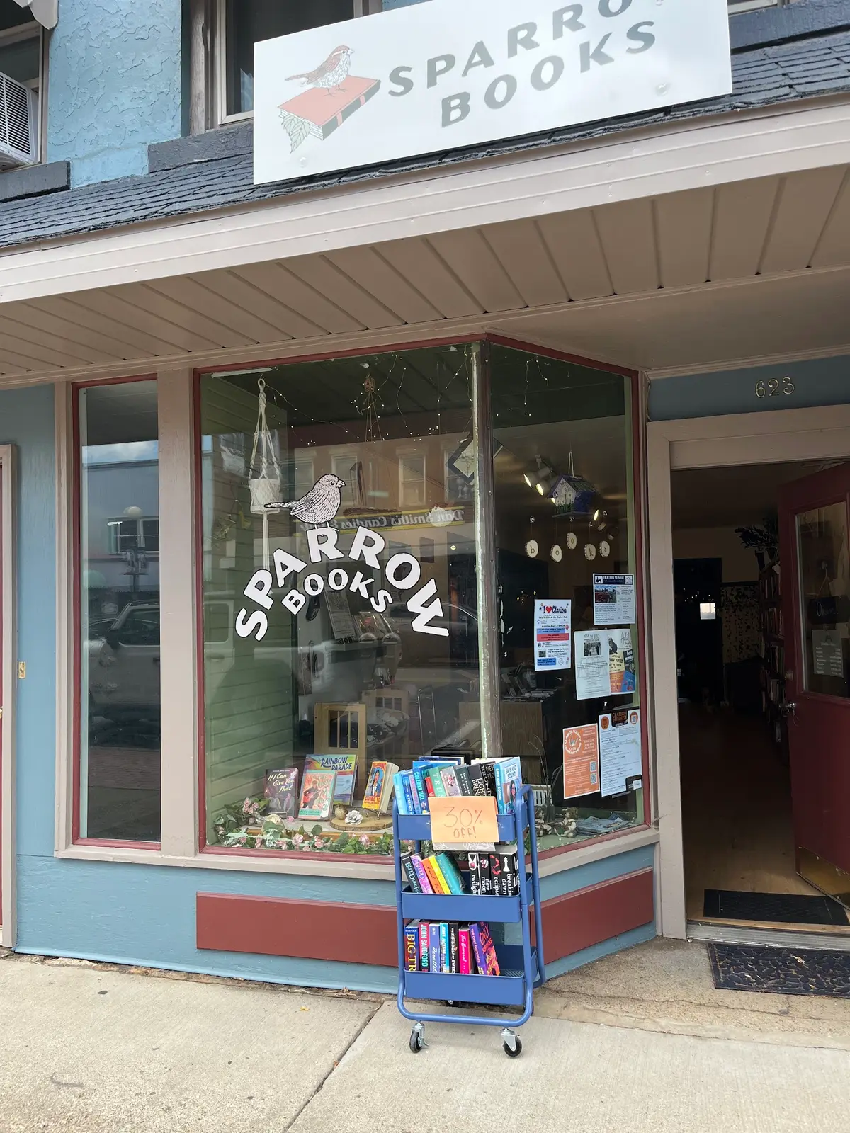 Sparrow Books in Clarion, PA