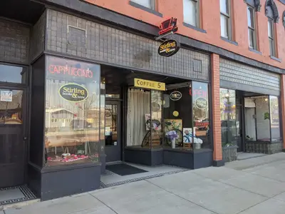 Stirling Books & Brew in Albion, MI