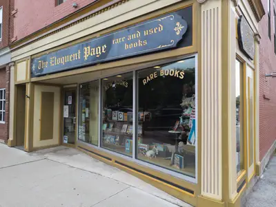 The Eloquent Page Bookstore in St. Albans, VT