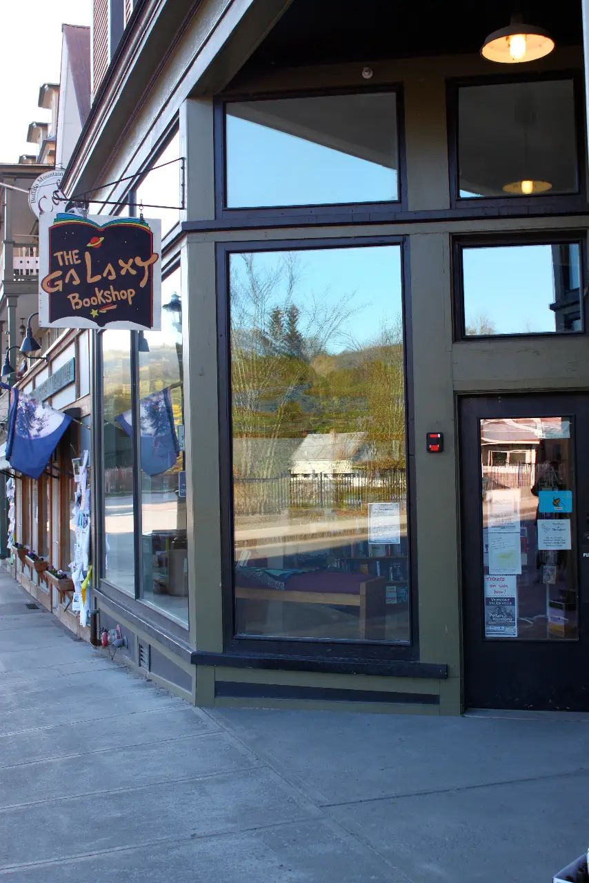 The Galaxy Bookshop in Hardwick, VT