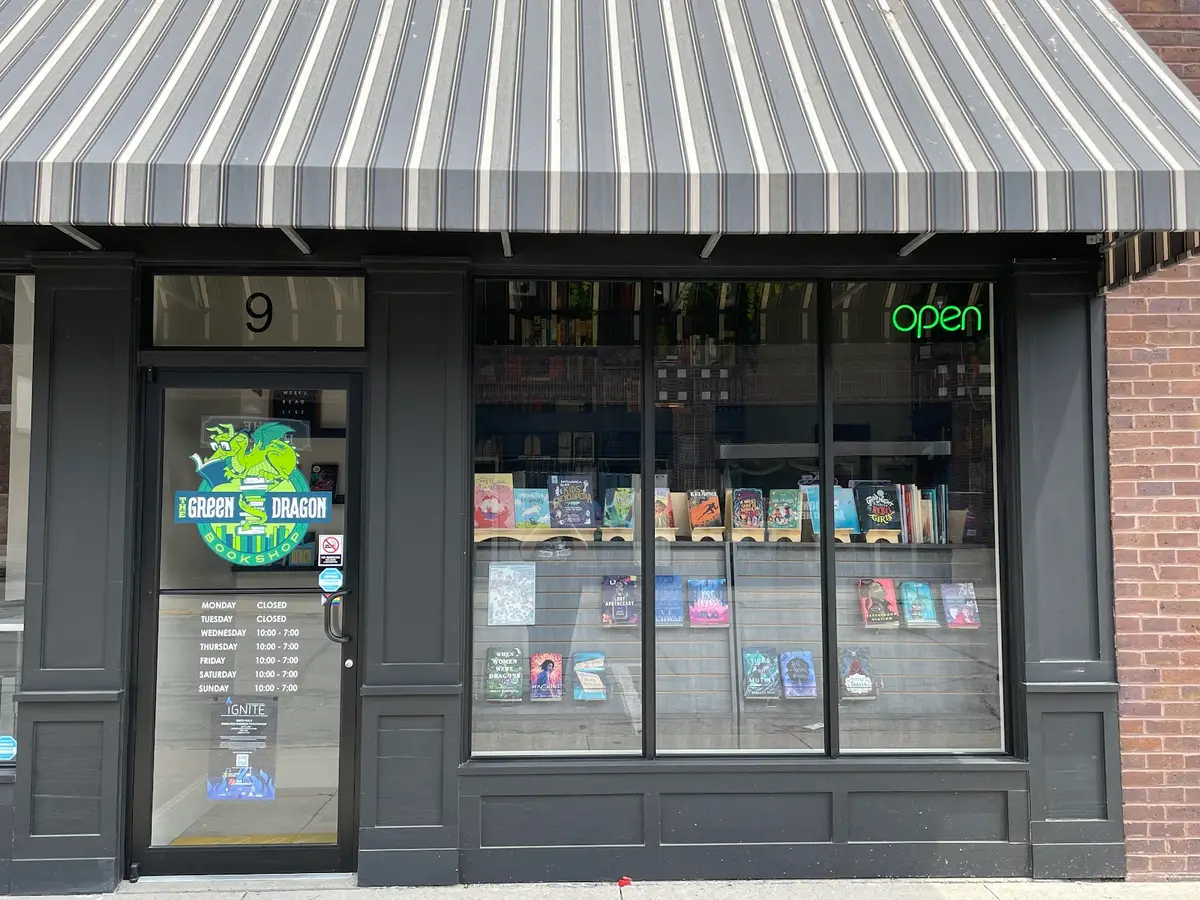 The Green Dragon Bookshop in Fort Dodge, IA