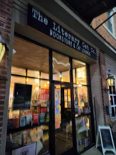 The Literary Cat Co. Bookstore & Cat Lounge in Pittsburg, KS