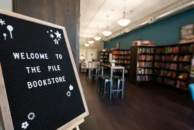 The Pile Bookstore in Berwyn, IL