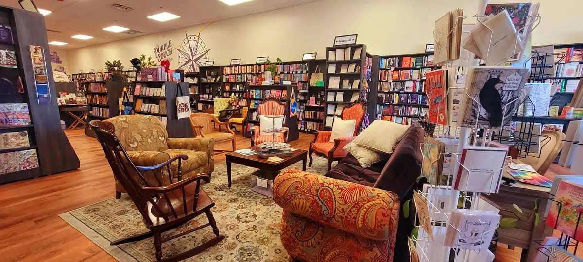 The Purple Couch Bookshop in North Andover, MA