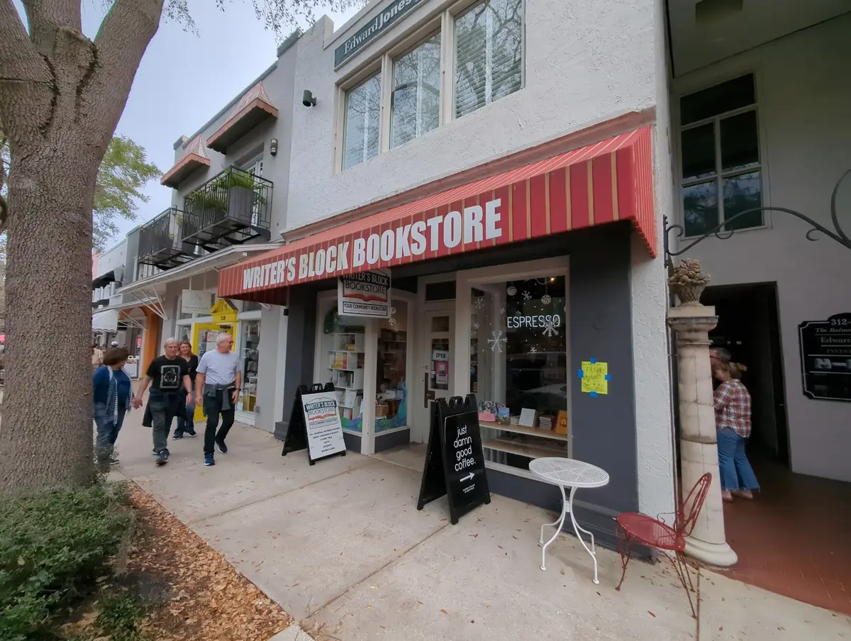 The Writer's Block Bookstore in Winter Park, FL