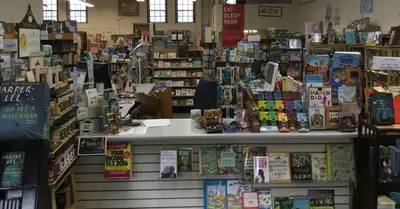 Village Square Booksellers in Bellows Falls, VT