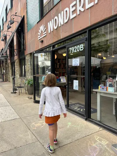 Wonderland Books in Bethesda, MD