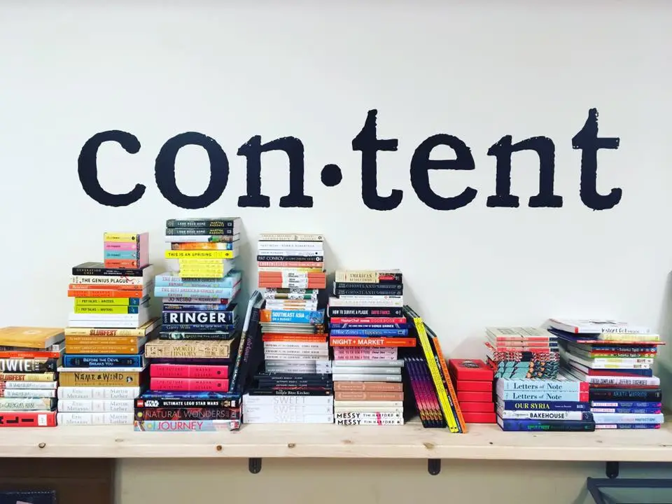Content Bookstore in Northfield, MN