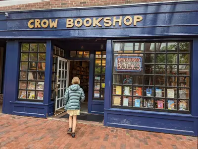 Crow Bookshop in Burlington, VT