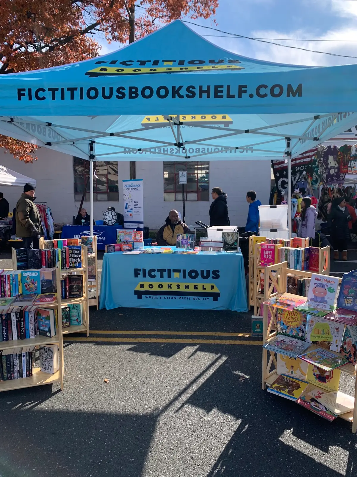 Fictitious Bookshelf in Glen Cove, NY