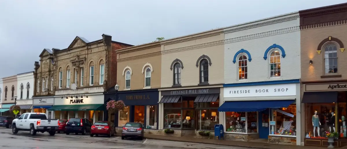 Fireside Book Shop in Chagrin Falls, OH